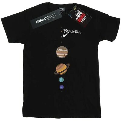 Absolute Cult The Big Bang Theory Herren You Are Here T-Shirt - Schwarz - T-Shirt Absolute Cult The Big Bang Theory Herren You Are Here T-Shirt - Schwarz - T-Shirt
