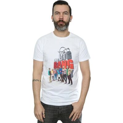 Absolute Cult La Teoria del Big Bang Maglietta Uomo Grande Poster Bianco XXL - Maglietta Absolute Cult La Teoria del Big Bang Maglietta Uomo Grande Poster Bianco XXL - Maglietta