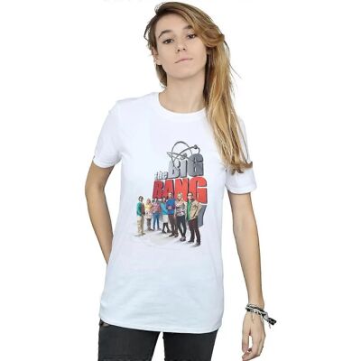 Absolute Cult The Big Bang Theory Damen Große Poster Boyfriend T-Shirt - T-Shirt Absolute Cult The Big Bang Theory Damen Große Poster Boyfriend T-Shirt - T-Shirt