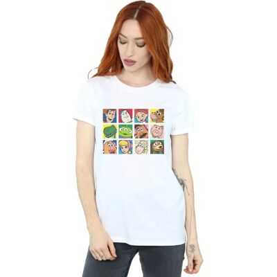 Disney Dames/Meisjes Toy Story Personages Vierkant Katoen Vrienden T-shirt Disney Dames/Meisjes Toy Story Personages Vierkant Katoen Vrienden T-shirt