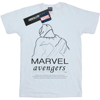 Absolute Cult - Marvel Black Panther - Schwarz - T-Shirt Absolute Cult - Marvel Black Panther - Schwarz - T-Shirt
