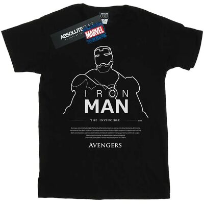 Absolute Cult Marvel Iron Man Slim Fit T-Shirt Weiß Absolute Cult Marvel Iron Man Slim Fit T-Shirt Weiß
