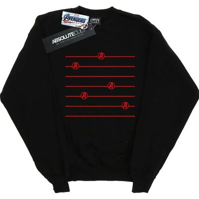 Absolute Cult Marvel Avengers Endgame Logo Streifen Sweatshirt - Pullover Absolute Cult Marvel Avengers Endgame Logo Streifen Sweatshirt - Pullover