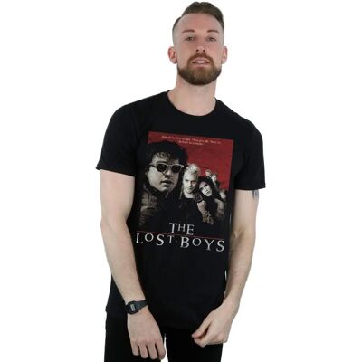 Absolute Cult The Lost Boys Herren Verzerrter Poster T-Shirt - Schwarz Absolute Cult The Lost Boys Herren Verzerrter Poster T-Shirt - Schwarz