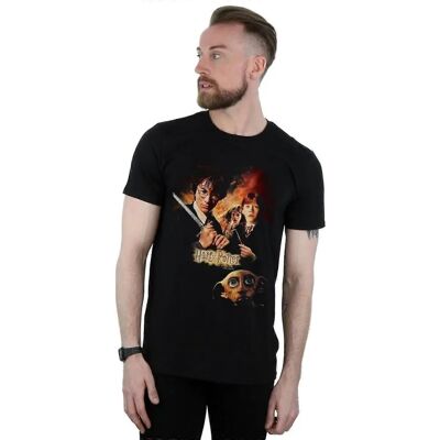 Absolute Cult Harry Potter Männer Chamber Of Secrets Poster T-Shirt - T-Shirt Absolute Cult Harry Potter Männer Chamber Of Secrets Poster T-Shirt - T-Shirt