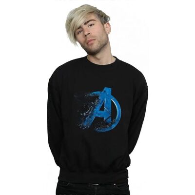 Absolute Cult Marvel Endgame Dusted Logo Sweatshirt - Sweatshirt Absolute Cult Marvel Endgame Dusted Logo Sweatshirt - Sweatshirt