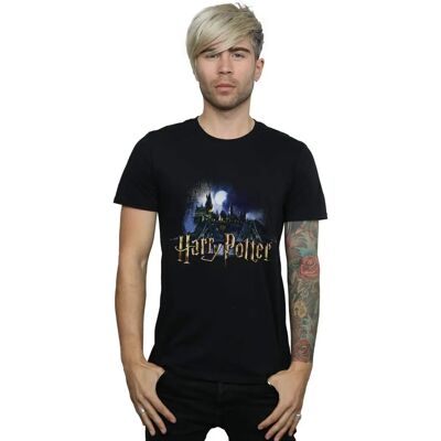 Absolute Cult Harry Potter Hogwarts Castle Schwarz T-Shirt Absolute Cult Harry Potter Hogwarts Castle Schwarz T-Shirt