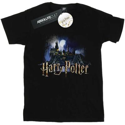 Maglietta Nera Hogwarts Castle Harry Potter - Uomo 3XL Maglietta Nera Hogwarts Castle Harry Potter - Uomo 3XL