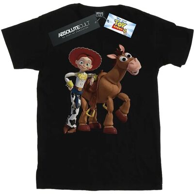 Koszulka damska Disney Jessie i Bullseye Toy Story 4 - Czarna, XL Koszulka damska Disney Jessie i Bullseye Toy Story 4 - Czarna, XL