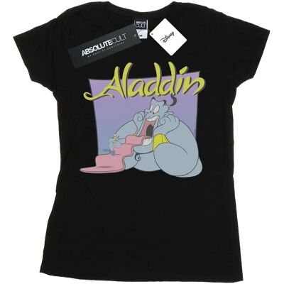 Disney Aladdin Genie Wishing Dude Black T-Shirt - Men’s Clothing Disney Aladdin Genie Wishing Dude Black T-Shirt - Men’s Clothing