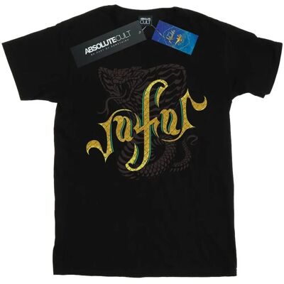 Disney Jafar Snake Logo T-Shirt - Herren Schwarz Slim Fit Disney Jafar Snake Logo T-Shirt - Herren Schwarz Slim Fit