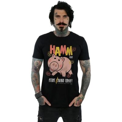 Disney Hamm T-Shirt - Slim Fit - Schwarz - Toy Story 4 Disney Hamm T-Shirt - Slim Fit - Schwarz - Toy Story 4