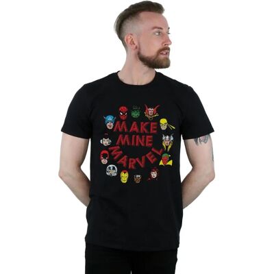 Absolute Cult Marvel Herren Make Mine Marvel T-Shirt Schwarz XX-Large Absolute Cult Marvel Herren Make Mine Marvel T-Shirt Schwarz XX-Large