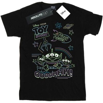 Disney Neon Little Green Men Boyfriend T-Shirt - T-Shirt Disney Neon Little Green Men Boyfriend T-Shirt - T-Shirt