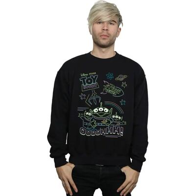 Disney Toy Story Neon Little Green Men Sweatshirt - Sweatshirt Disney Toy Story Neon Little Green Men Sweatshirt - Sweatshirt
