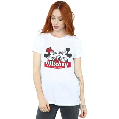 Disney Mickie Minnie 90 Lat Przyjaciel Fit T-shirt - T-shirt Disney Mickie Minnie 90 Lat Przyjaciel Fit T-shirt - T-shirt
