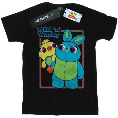 Disney Toy Story 4 Ente Hase Schwarz Damen T-Shirt Disney Toy Story 4 Ente Hase Schwarz Damen T-Shirt