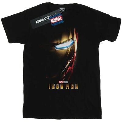 Marvel Iron Man Poster Boyfriend Fit T-Shirt - T-Shirt Marvel Iron Man Poster Boyfriend Fit T-Shirt - T-Shirt