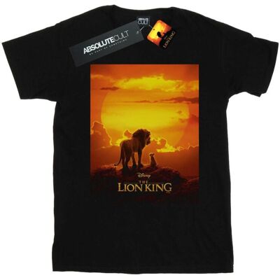 Disney Der König der Löwen Sonnenuntergang T-Shirt - Baumwolle, Schwarz, Medium Disney Der König der Löwen Sonnenuntergang T-Shirt - Baumwolle, Schwarz, Medium