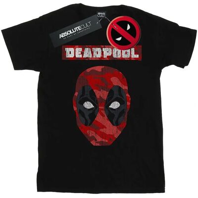 Absolute Cult Marvel Deadpool Camo Head Boyfriend Fit T-Shirt - T-Shirt Absolute Cult Marvel Deadpool Camo Head Boyfriend Fit T-Shirt - T-Shirt
