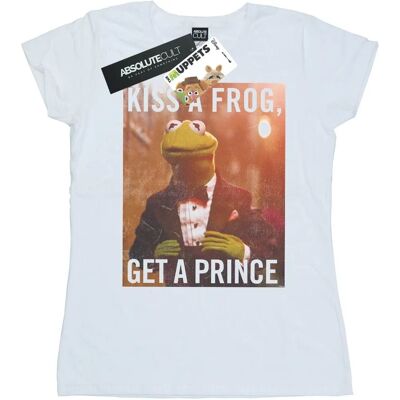 Disney Die Muppets Küssen Einen Frosch Bekommen Einen Prinzen Weiß XXL T-Shirt Disney Die Muppets Küssen Einen Frosch Bekommen Einen Prinzen Weiß XXL T-Shirt