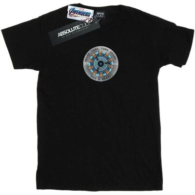 Marvel Tony Stark Heart Boyfriend Fit T-Shirt - T-Shirt Marvel Tony Stark Heart Boyfriend Fit T-Shirt - T-Shirt