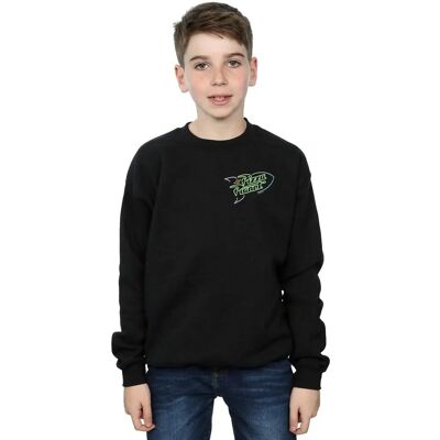 Absolute Cult Disney Toy Story Neon Pizza Planet Chest Print Sweatshirt - Noir Absolute Cult Disney Toy Story Neon Pizza Planet Chest Print Sweatshirt - Noir