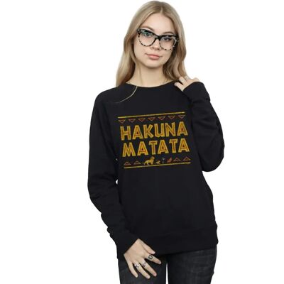 Bluza Disney Król Lew Hakuna Matata - Czarna XXL - Bluza Bluza Disney Król Lew Hakuna Matata - Czarna XXL - Bluza