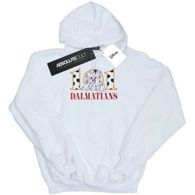 Absolute Cult Disney - 101 Dalmatiner Puppy Hug Hoodie - White - hoodie Absolute Cult Disney - 101 Dalmatiner Puppy Hug Hoodie - White - hoodie