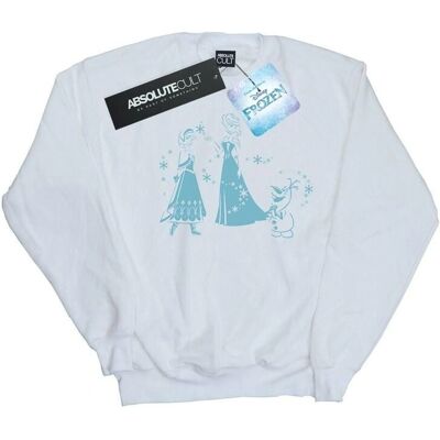 Absolute Cult Disney Frozen Snowflakes Sweatshirt - Sweater Absolute Cult Disney Frozen Snowflakes Sweatshirt - Sweater
