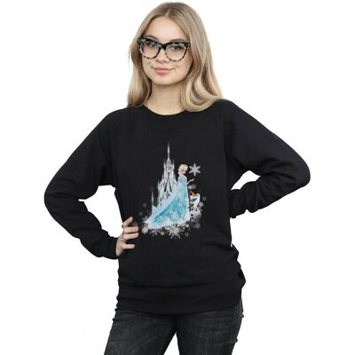 Disney Frozen Elsa Olaf Sweatshirt - Damen Heavy Cotton Disney Frozen Elsa Olaf Sweatshirt - Damen Heavy Cotton