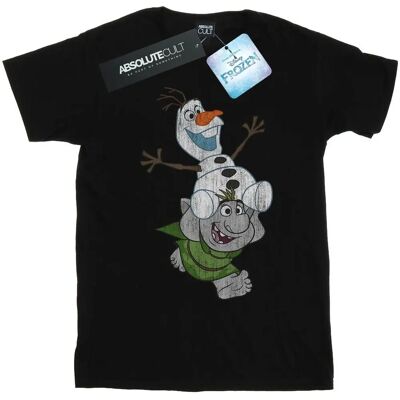 Disney Olaf T-Shirt - Relaxed Fit - Schwarz - T-Shirt Disney Olaf T-Shirt - Relaxed Fit - Schwarz - T-Shirt