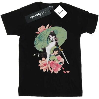 Disney Mulan Magnolia Collage Boyfriend Fit T-Shirt - Erwachsene Disney Mulan Magnolia Collage Boyfriend Fit T-Shirt - Erwachsene