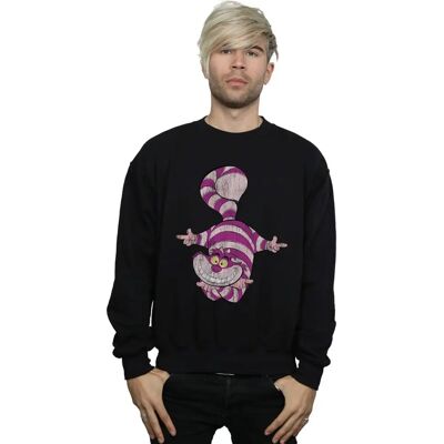 Disney Cheshire Cat Omgekeerde Sweatshirt - Zware Katoen - XXX-Large Disney Cheshire Cat Omgekeerde Sweatshirt - Zware Katoen - XXX-Large