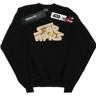 Absolute Cult - Star Wars Tatooine Jumble Logo Sweatshirt - Schwarz - XXX-Large Absolute Cult - Star Wars Tatooine Jumble Logo Sweatshirt - Schwarz - XXX-Large