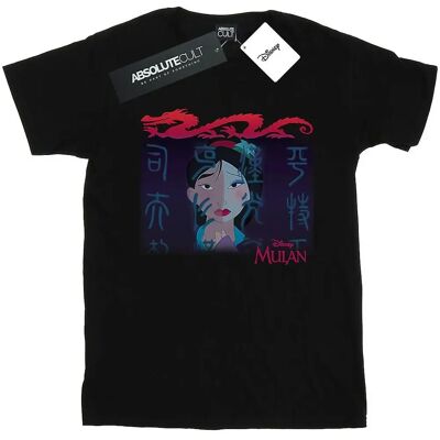Disney Mulan Geisha Gesicht T-Shirt - T-Shirt Disney Mulan Geisha Gesicht T-Shirt - T-Shirt