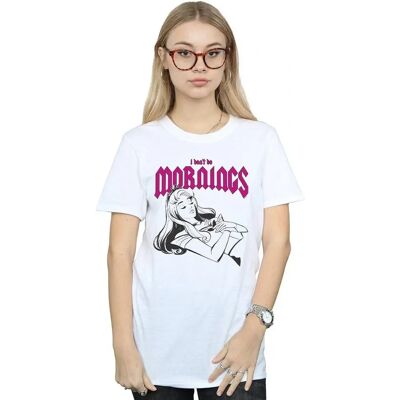 Disney Kobiety Don’t Do Mornings Boyfriend T-shirt Disney Kobiety Don’t Do Mornings Boyfriend T-shirt