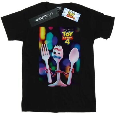 Disney Forky Poster T-Shirt - Slim Fit, Zwart Disney Forky Poster T-Shirt - Slim Fit, Zwart
