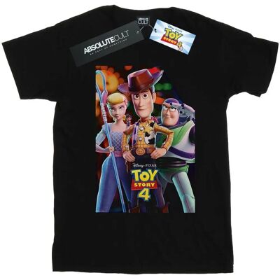 Disney Buzz Woody Bo Peep Toy Story 4 Poster T-Shirt - T-Shirt Disney Buzz Woody Bo Peep Toy Story 4 Poster T-Shirt - T-Shirt