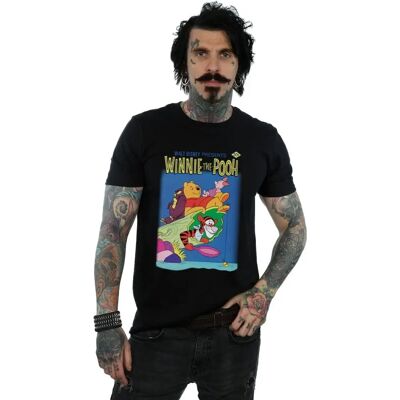 Absolute Cult Disney Winnie The Pooh Poster T-Shirt - Schwarz - Herren Absolute Cult Disney Winnie The Pooh Poster T-Shirt - Schwarz - Herren