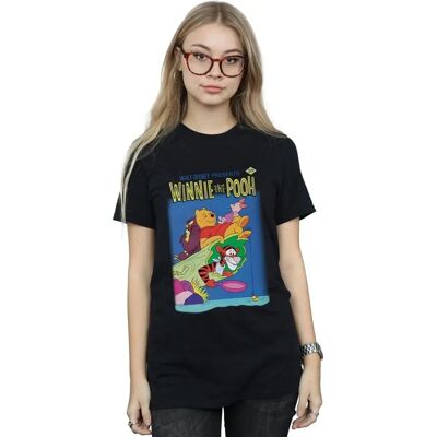 Disney Winnie The Pooh Poster Boyfriend Fit T-Shirt - T-Shirt Disney Winnie The Pooh Poster Boyfriend Fit T-Shirt - T-Shirt