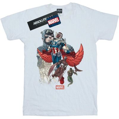 Marvel Captain America Falcon Evolution T-Shirt - T-Shirt Marvel Captain America Falcon Evolution T-Shirt - T-Shirt