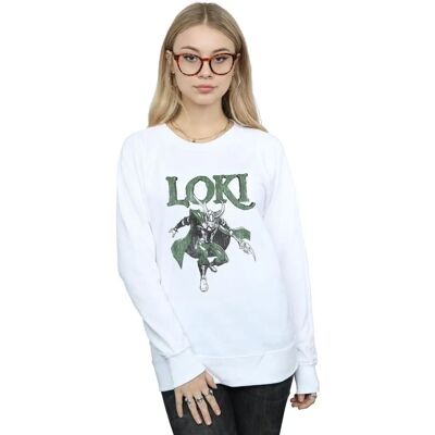 Absolute Cult Marvel Loki Zepter Weiß XXL - Sweatshirt Absolute Cult Marvel Loki Zepter Weiß XXL - Sweatshirt
