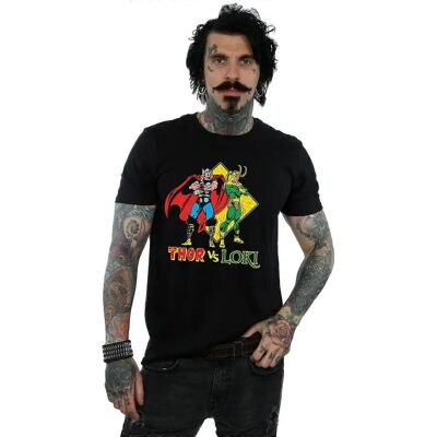 Absolute Cult Marvel Thor Vs Loki T-Shirt - T-Shirt Absolute Cult Marvel Thor Vs Loki T-Shirt - T-Shirt