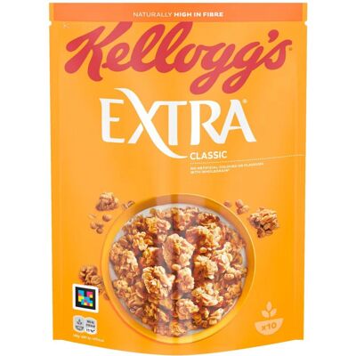 Kellogg's - Extra Classic - 450 g - Natural - Granola Kellogg's - Extra Classic - 450 g - Natural - Granola