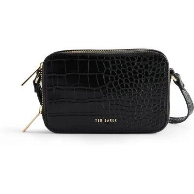 Ted Baker Stina-Dobbelte lynlås mini kamera taske Mid - sort Ted Baker Stina-Dobbelte lynlås mini kamera taske Mid - sort