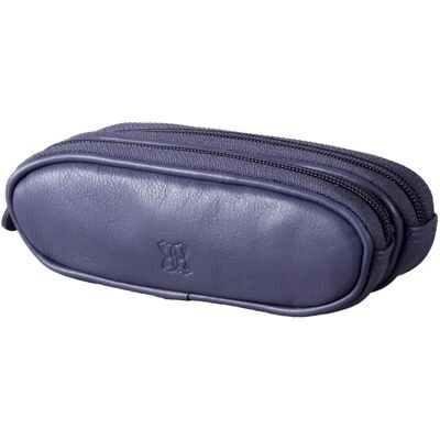 Étui à lunettes double en cuir Lakeland Leather - Violet - Publicité Étui à lunettes double en cuir Lakeland Leather - Violet - Publicité