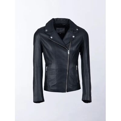 Lakeland Leather - Tarraby Leather Biker Jacket - Schwarz Lakeland Leather - Tarraby Leather Biker Jacket - Schwarz