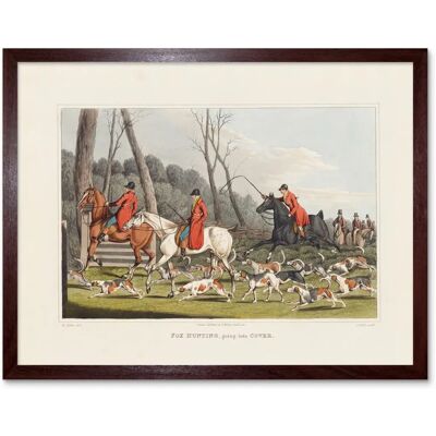 Artery8 - John Heaviside Clark Fox Hunting Going Into Cover 1820 Artery8 - John Heaviside Clark Fox Hunting Going Into Cover 1820