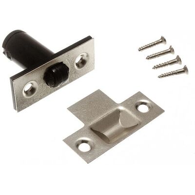 Onestopdiy Onesto Adjustable Chrome Cabinet Latch - Cabinet latch Onestopdiy Onesto Adjustable Chrome Cabinet Latch - Cabinet latch
